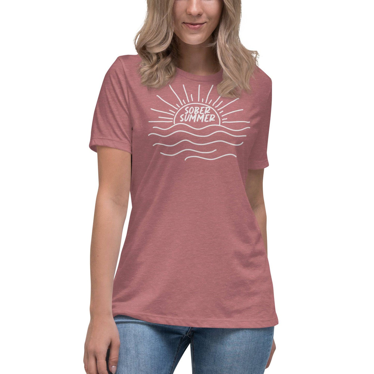 Sober Summer Women's Relaxed T-Shirt - SobrieTees.Life