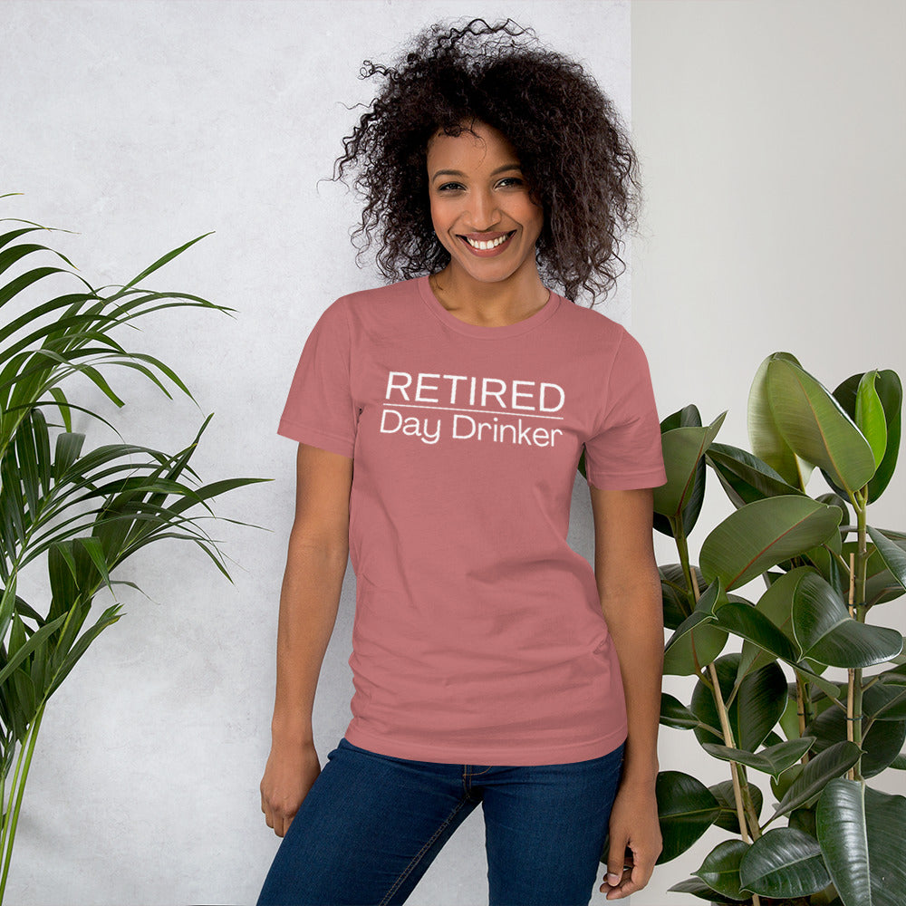 Retired Day Drinker - SobrieTees.Life